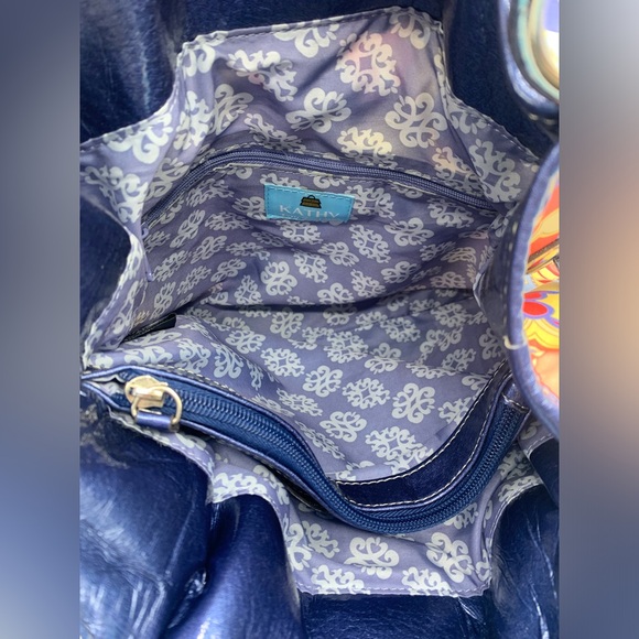 Kathy Van Zeeland Purse Retro Style With Dust Bag - Picture 7 of 12